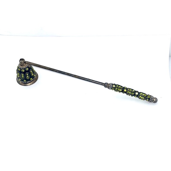 Vintage Other - Metal Embellished with Crystals Candle Snuffer + Special Bundel Offer
